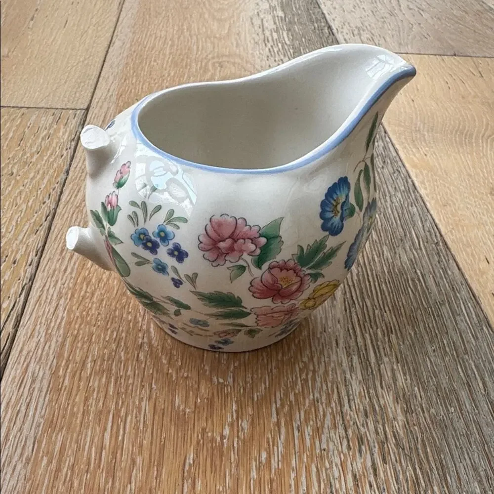 Vintage Laura Ashley Hazelbury Creamer 90s Floral Cottagecore As Is
